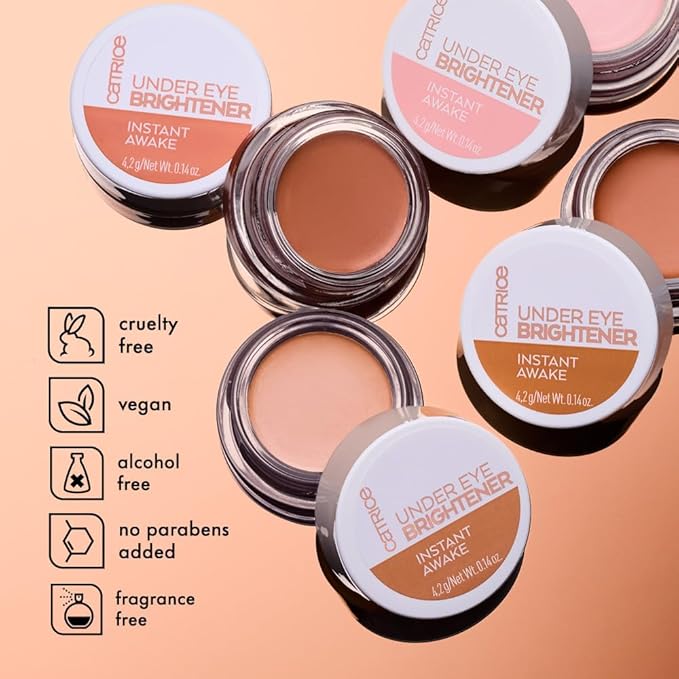 Catrice | Under Eye Brightener | Conceal & Brighten Dark Circles | With Hyaluronic Acid & Shea Butter | Vegan, Cruelty Free & Paraben Free (030 | Golden Toffee)