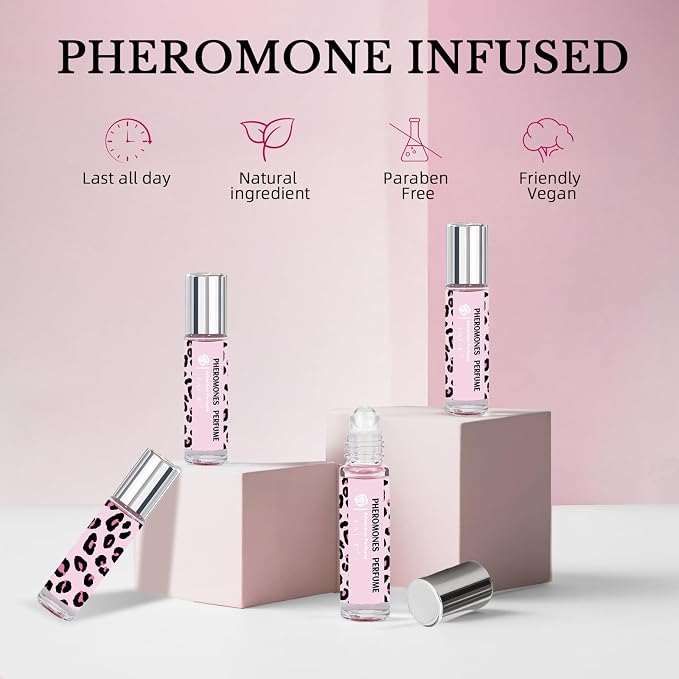 Pheromones Perfumes for Women,Long Lasting Roll on Perfume Oil 0.34 fl.oz (10ml)
