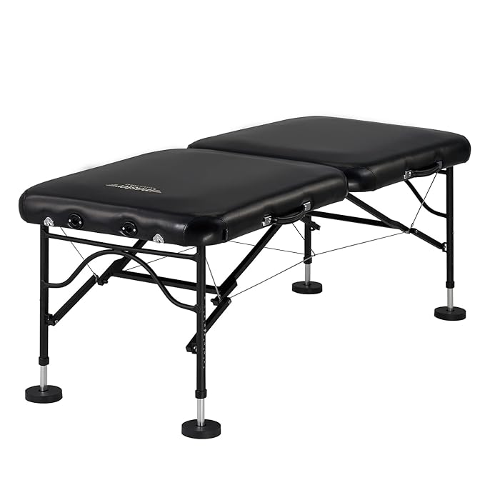 Master Massage Stratomaster Ultralight Portable Massage Table, Black, 30 Inch