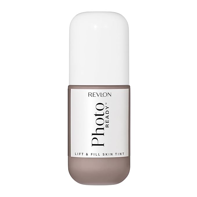 Revlon PhotoReady Lift & Fill Skin Tint, Dewy Foundation with Sheer Buildable Coverage, Lightweight & Hydrating, 170, 1 fl oz