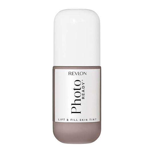 Revlon PhotoReady Lift & Fill Skin Tint, Dewy Foundation with Sheer Buildable Coverage, Lightweight & Hydrating, 170, 1 fl oz