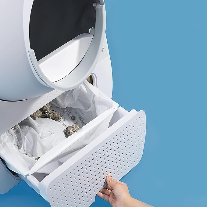 40 Pack CATLINK Trash Bags for Scooper Prox Series | FOR SCOOPER YOUNG & LUXURY PRO & ULTRA, Not Suitable for SCOOPER SE & SE LITE