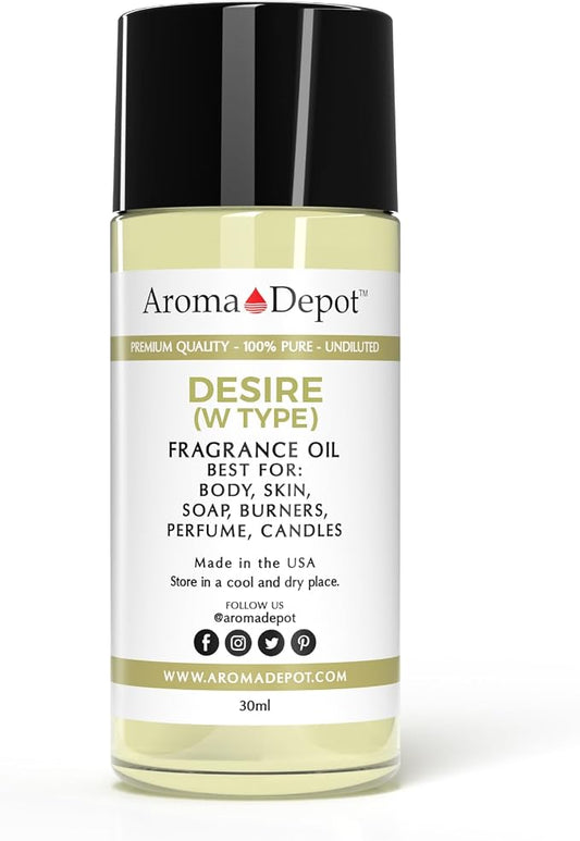 30ml. Desire Type Roll-on Perfume/Skin Body Fragrance Oil. Our Interpretation, Pure-Uncut. Add a Few Drops to Your Aromatherapy Diffuser. Smell Good All Day, Any Day!