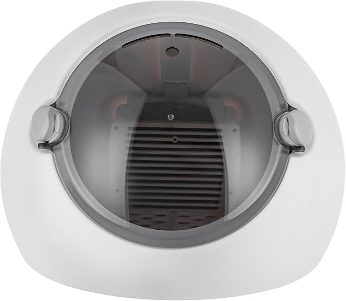 Smart Pet Dryer Box, 600W 110V Portable Cat Dryer Box Round Pet Large Capacity Drying Machine Adjustable Temp Ultra Quiet Automatic Drying Chamber with Light Safe Door Lock for Cats Puppies Rabbits