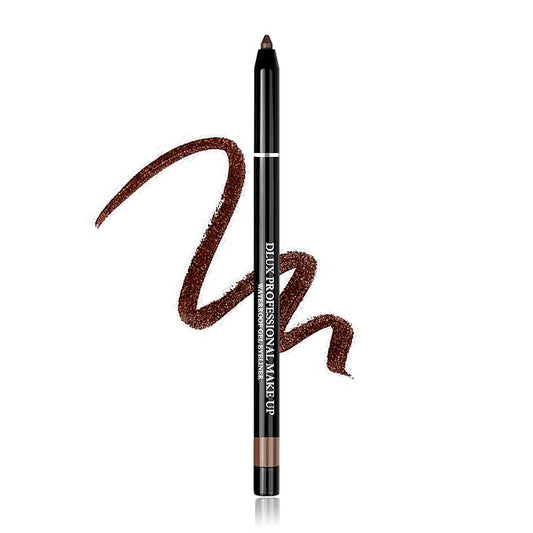 DLUX PROFESSIONAL Gel Eyeliner - 4g Stick Eye liner, Waterproof Pencil Gel Liner, Smooth Cream Eye shadow, Smudge-Free, Long-Lasting, Intense Colours, Easy To Use Korean Cosmetic