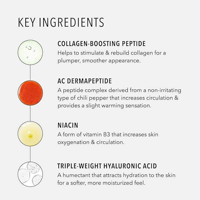 HydroPeptide Perfecting Gloss, Lip Plumping Gloss & Hydrating Treatment, Volumizing Collagen-Boosting Enhancer with Hyaluronic Acid & Peptides, Berry Breeze, 0.17 Ounce