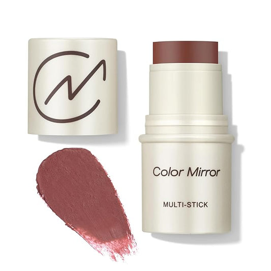 Multi-Use Makeup Stick - Blush, Lipstick, Eyeshadow & Highlighter For All Skin, Buildable Color, Long-Lasting, Lightweight, Natural Soft Finish(58 Acorn Matte), 0.158 oz