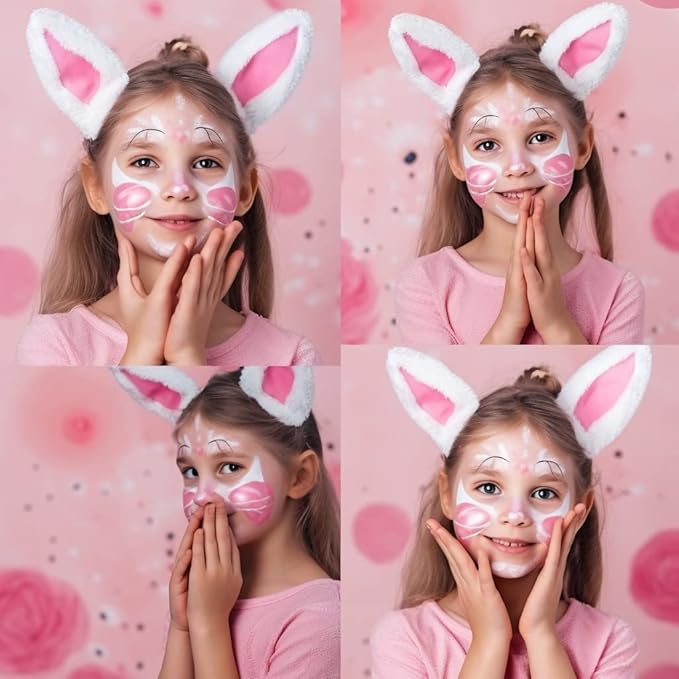 Face and Body Paint Pink(30gm)Non-Toxic High-Quality Paint for Children and Adults Halloween Makeup, Costumes, Festivals