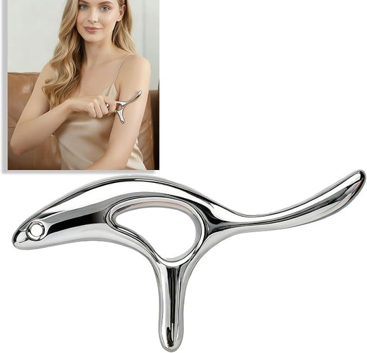 BYYDDIY-Women's Facial Lifting and Body Massage Tool, Gua Sha Trigger Point Massage Tool -Thumb Protector,Deep Tissue Massage,Muscle Scraper Tool (s.T)
