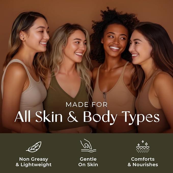 Gya Labs Lavender Massage Oil - 6.76 Fl Oz - Non-Greasy Formula for Sore Muscles, Deep Relaxation & All Skin Types - Suitable for Men & Women