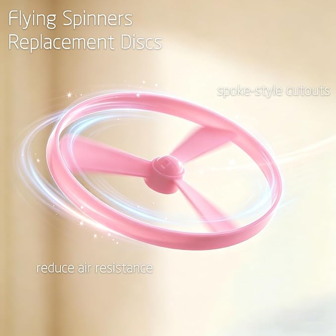 40Pcs Cat Toy Flying Discs, Interactive Cat Fetch Toy for Indoor Cats | Chasing Hunting Training Toys for Kittens & Adult Cats（40Pcs）