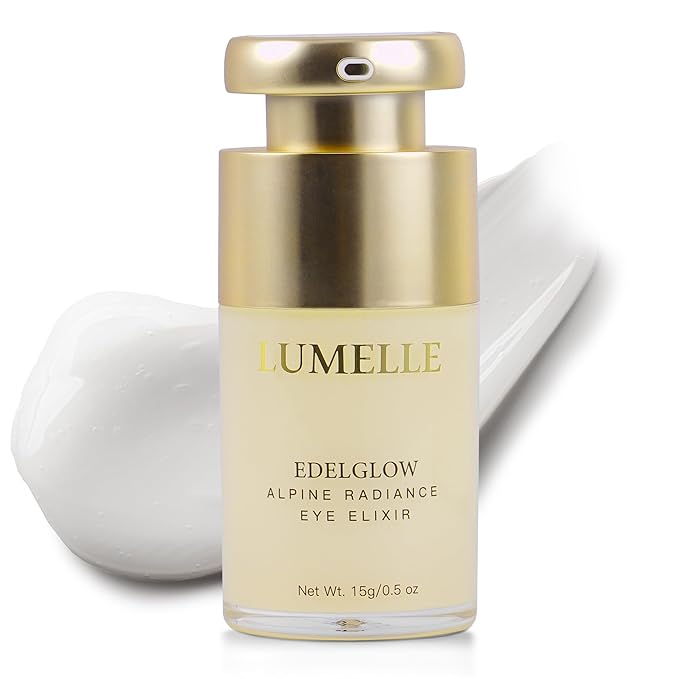 LUMELLE Alpine Radiance Eye Cream & Serum for Dark Circles, Brightening, Firming, Smoothing, Reviving Anti-Aging Skin Care