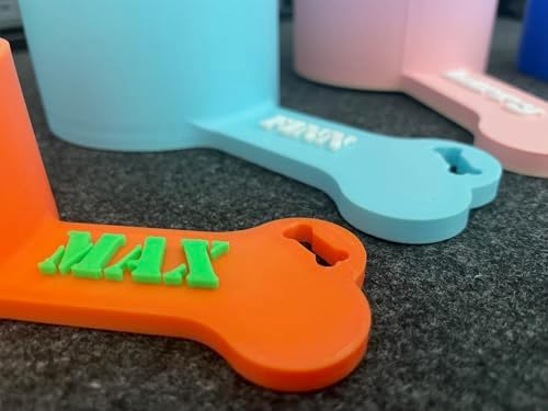 Personalized Dog Food Scoop Custom Pet Kibble Scooper and Measuring Cup Treat Dispenser for Dogs Unique Custom Pet Accessory Gift Idea for Dog Lovers Feeding Tool Dry (12 oz - 1 1/2 Cup)