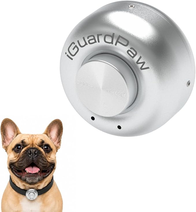 Automtic Dog Door Collar Sensor, for Smart Pet Door, 1 PCS | Compact 3 cm Collar Sensor, Aluminum Cover with Rounded Edges, For Dogs and Cats, 2 Levels, For iGuardPaw Smart Pet Door