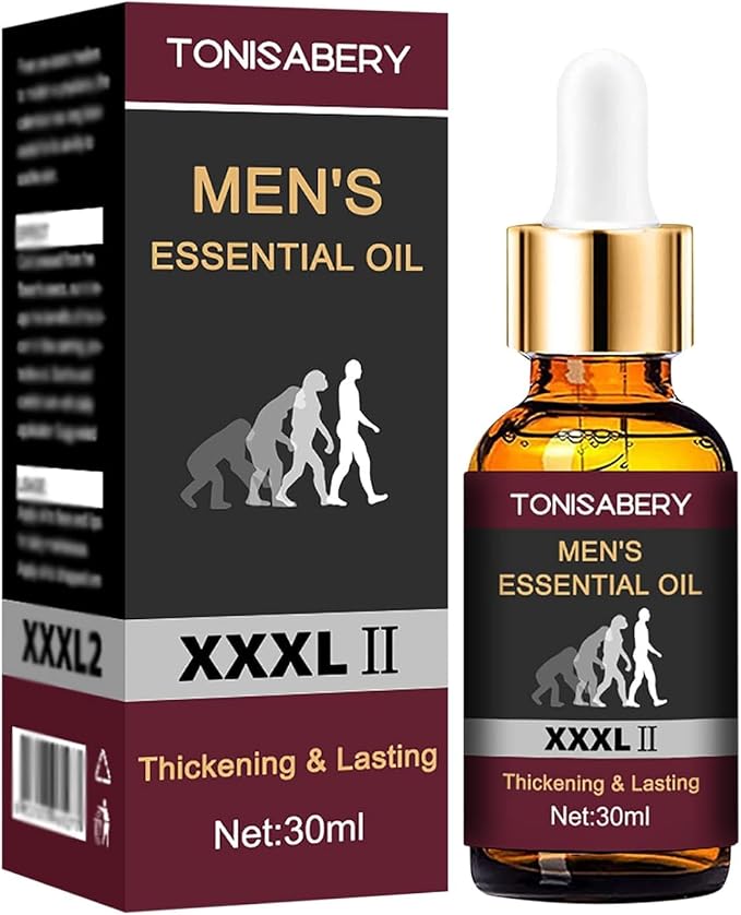 Tonisaberey Oil Stronger Oil Enlargement Oil for Male Massage Essential Oil for Men, Tonisabery Men Growth Increase Enlarge Oil, Moisturizing Massage Oil by Tonisabery (T411-MENS, 30ML)