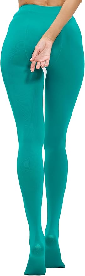 CozyWow Women's 80D Soft Opaque Tights, High Waist Solid Color Womens Tights with 30+ Colors