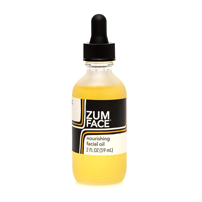 Indigo Wild Zum Face Nourishing Face Oil - Hydrating Face Moisturizer - Skin Oil Made with Shea Butter & Meadowfoam Seed Oil - Beauty & Personal Care - Lavender, Geranium & Rosemary Scent - 2 fl oz