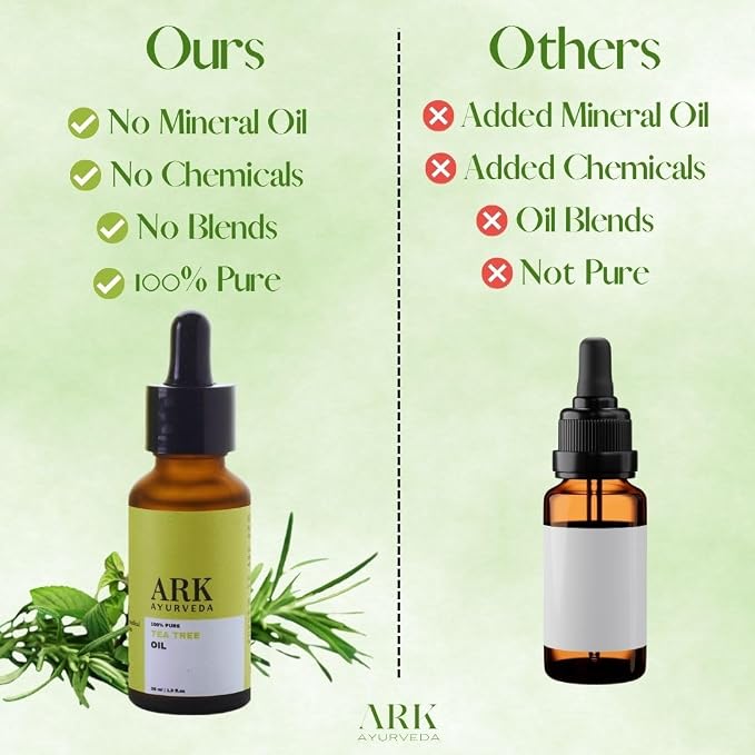 Tea Tree Essential Oil | 100% Pure & Undiluted | Steam Distilled | for Scalp Rituals, Aromatherapy & Diffuser | 1 fl oz (30 mL)
