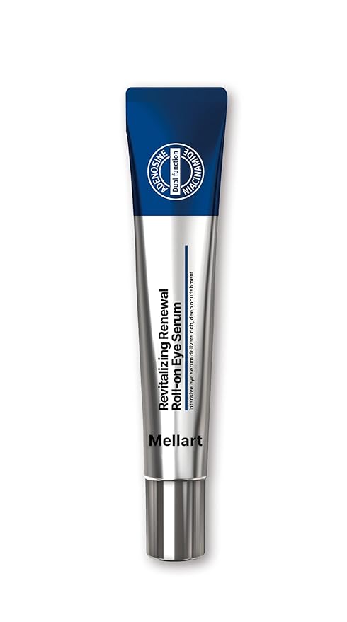 Revitalizing Renewal Roll-On Eye Serum — Retinol + Peptide Complex for Dark Circles, Puffiness & Fine Lines