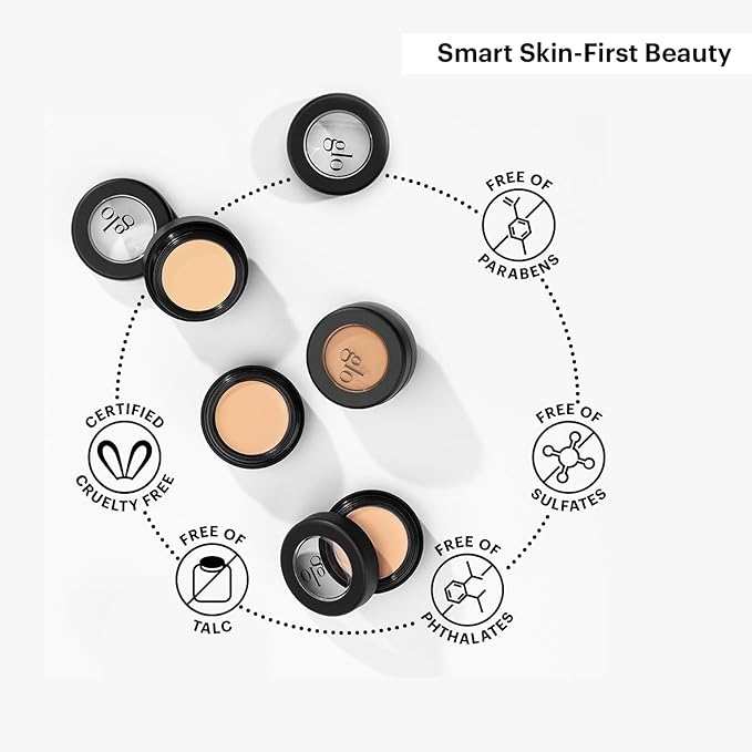 Glo Skin Beauty Oil-Free Camouflage Concealer - Correct and Conceal Imperfections, Blemishes & Dark Spots, Nourishing Makeup for a More Even Complexion (Tawny)