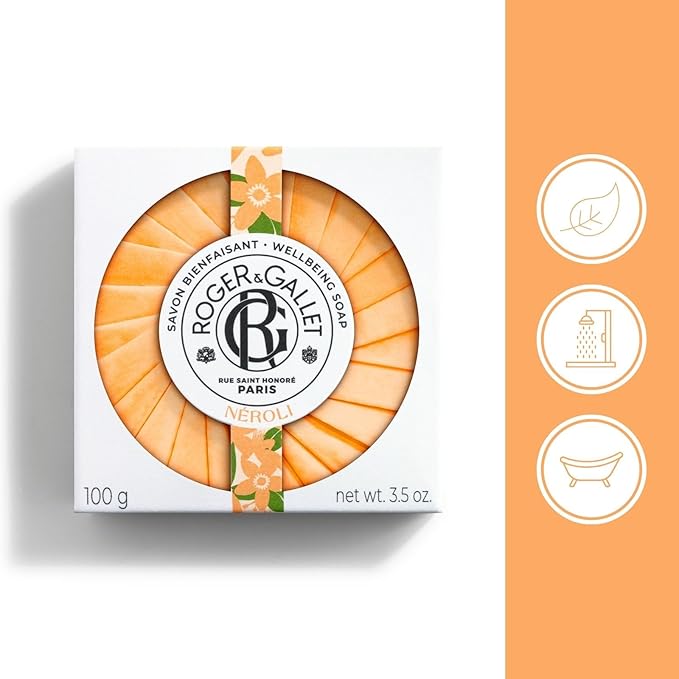ROGER & GALLET | Body Wash & Body Soap for Women | Neroli 3.5 oz