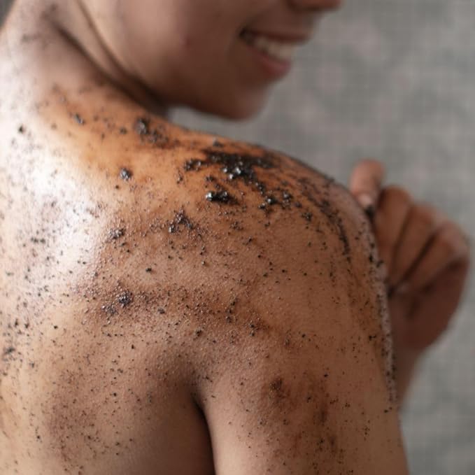 JUARA - Invigorating Coffee Scrub | Smooth Rough Skin | Body Exfoliator | Chocolate, Espresso Scent | Hydrating Polish | Rejuvenating Cleanse | Cruelty Free, Paraben, Sulfate Free, Vegetarian | 8 oz
