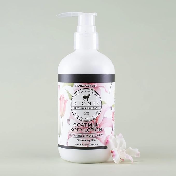 Dionis Goat Milk Body Lotion Stargazer Lily 8.5 oz (Pack of 1)