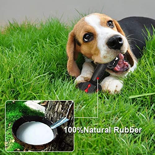 Dog Chew Toys for Aggressive Chewers,Food Grade Non-Toxic Dental Pet Toy,Tough Durable Indestructible Dog Toys for Small Medium Dogs.Black（8IB-15IB）