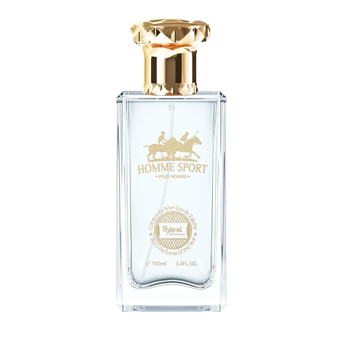 Hybrid & Company Homme Sport Pour Homme Eau De Toilette Natural Spray Vaporisateur,3.4FL.OZ