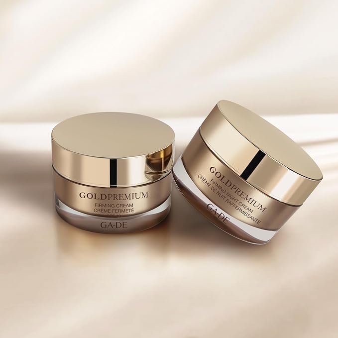 GA-DE Gold Premium Firming Night Cream - Anti-Aging Face Moisturizer - Enriched with LiftoPeptide Complex for Skin Elasticity - 1.7 oz