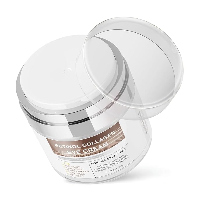 Dark Circle Eye Cream for Women Who Often Stay Up Late: Reduces Puffiness and Bags Under Eyes - with Caffeine Retinol Niacinamide