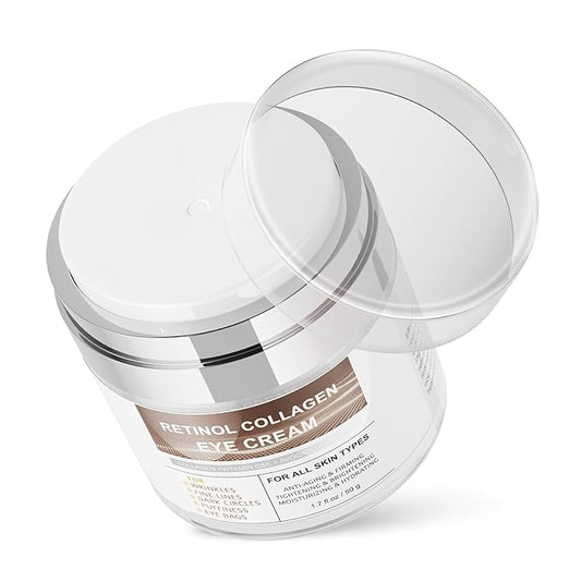Dark Circle Eye Cream for Women Who Often Stay Up Late: Reduces Puffiness and Bags Under Eyes - with Caffeine Retinol Niacinamide