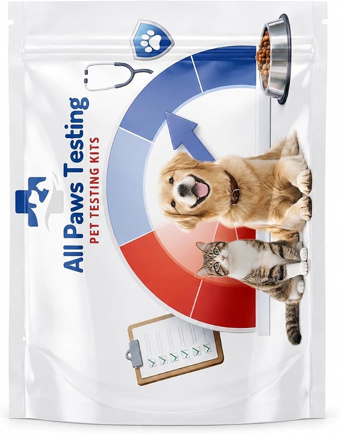 At-Home Sensitivity Test for Dogs and Cats — Screens 400+ Food, Environmental, and Additive Triggers | Hair-Based Lab Analysis | Digital Results in 3 to 5 Business Days