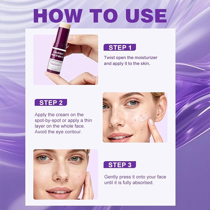 Calcium Multi Balm Stick, Calcium Volume Multi Balm, Firming & Hydrating Collagen Cream for Face, Eyes, Neck