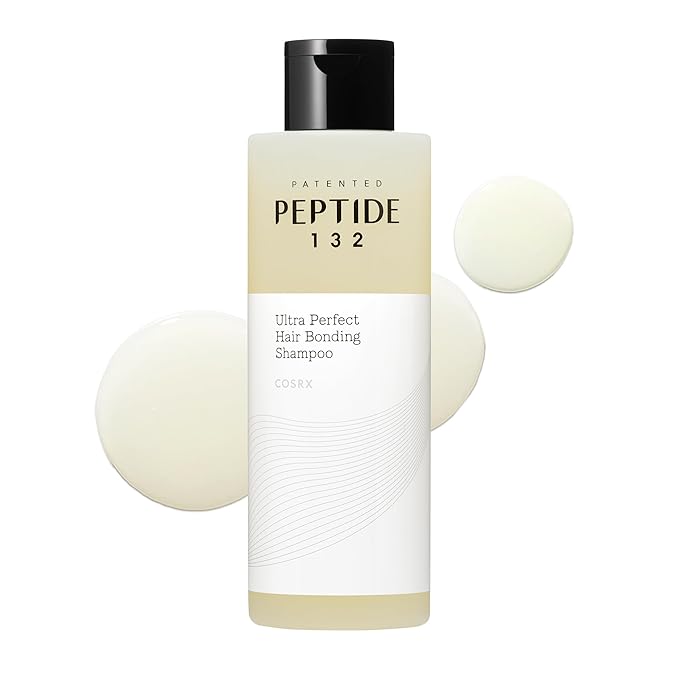 COSRX PEPTIDE 132 Hair Bonding Shampoo - Daily Scalp Treatment for Dandruff, Repairs & Strengthens All Dry and Damaged Hair Types - 13.52 fl oz