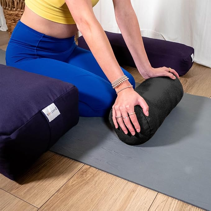 Pranayama Yoga Bolster Meditation Pillow