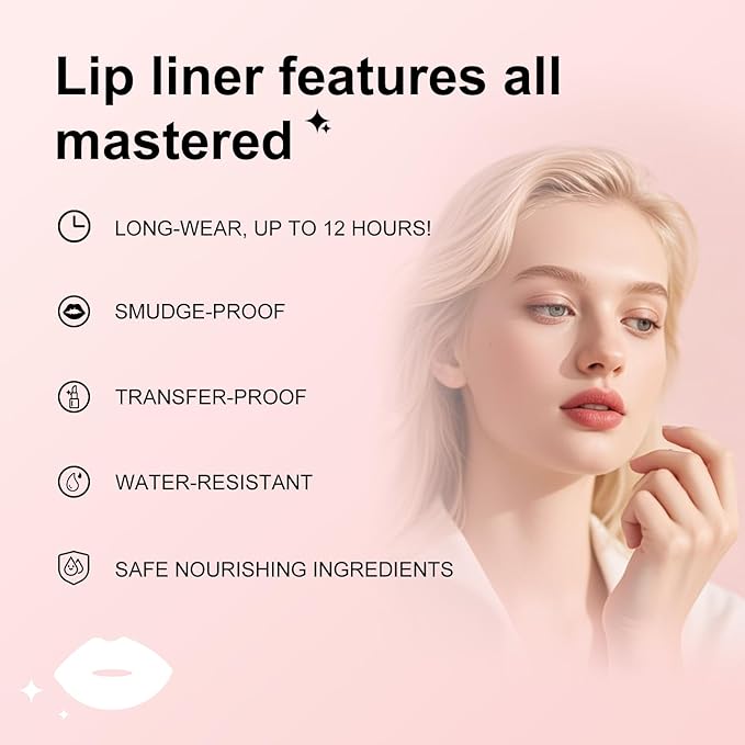 Lip Stain Peel Off for Women - 3 Color Set (Nude Brown, Red Brown, Classic Red) | Long Lasting, Waterproof, Non-Sticky, Hydrating | Peel Off Lip Tint Gloss Kit for Teens & Girls