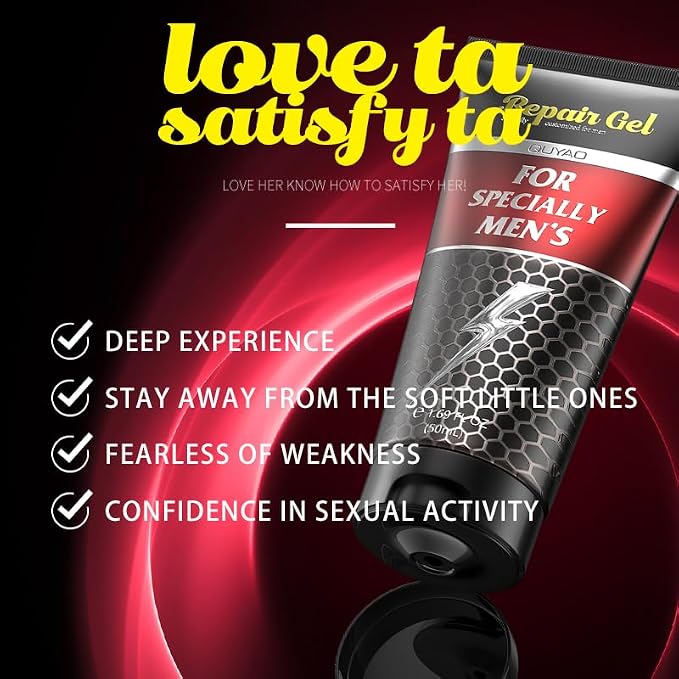 Men's Massage Cream, Sexual Enhancement Erection Cream, Penis Energy Massage Essential Oil, Men Massage Oil for Sex, Penis Becomes Longer Thicker,for Care Delay Performance Boost Strength