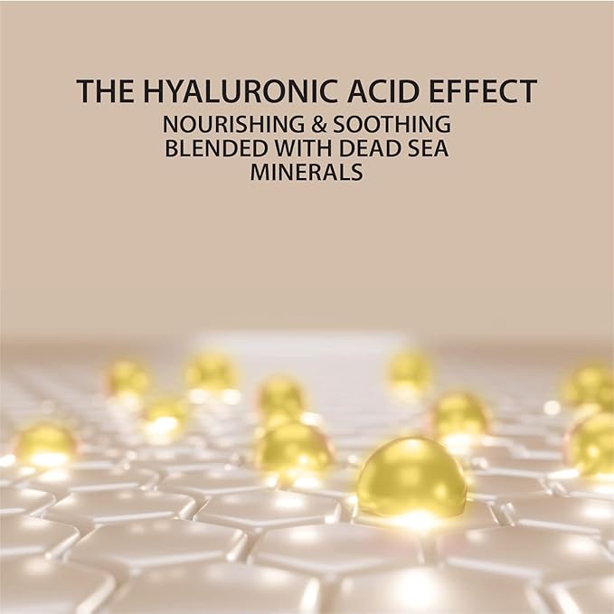 Dead Sea Collection Serum for Face with 5% Hyaluronic Acid, Dead Sea Minerals, and Vitamin E – Anti Aging Nourishing Skin Care Moisturizer to Reduce Wrinkles (1.01 fl. oz)