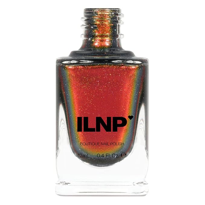 ILNP Greatness - Red, Orange, Copper, Gold, Chartreuse Ultra Chrome Nail Polish
