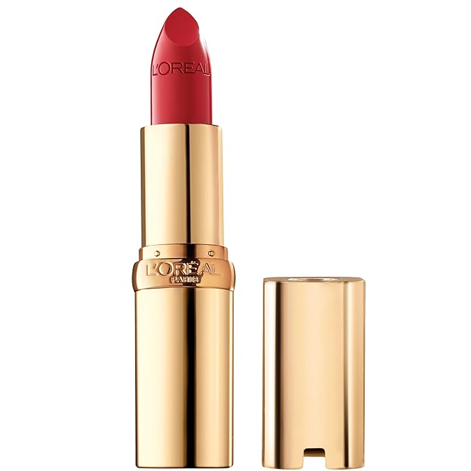 L'Oreal Paris Colour Riche Original Creamy, Hydrating Satin Lipstick with Argan Oil and Vitamin E, le rouge paris , 1 Count