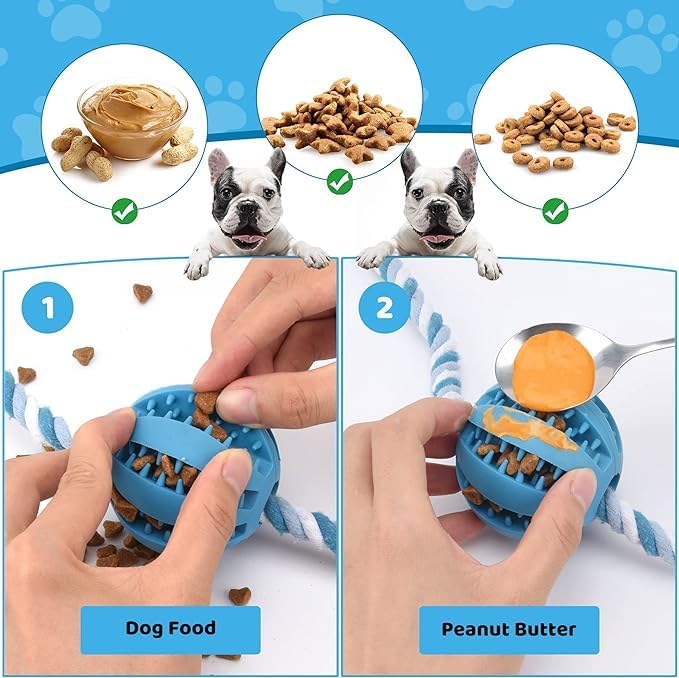 Interactive Dog Toys, Crate Training Aids for Puppies,Green