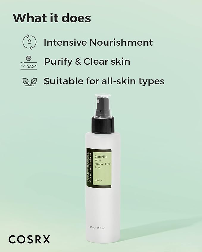 COSRX Acne Treatment Routine- Centella Blemish Cream + Centella Water Alcohol-Free Toner- Soothing, Healing Duo with Centella Asiatica (CIca) for Sensitive, Blemish-prone Skin, Korean Skin Care