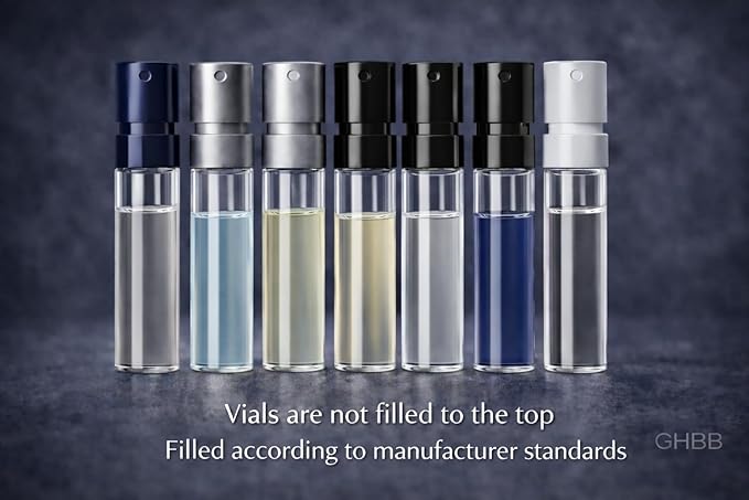 Men’s Cologne Sample Discovery Set – Top Designer High-End Luxury Fragrance Mini Vial Sampler | Random Assortment Travel Gift Pack for Husband, Dad, Boyfriend – Holiday & Party Gift (12 Pieces)