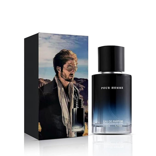 Men's hypnotic perfume, men's eau de toilette, (Philo_mone) fresh, warm, unique, rich fragrance 1.7 Fl Oz/50 ML Holiday Gift long-lasting fragrance spray, portable cologne perfume,