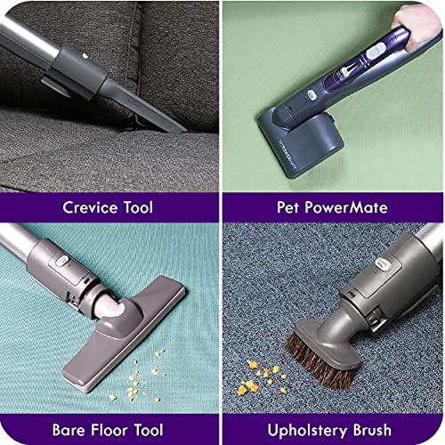 Kenmore 600 Series Pet Friendly Bagged Canister Vacuum | Lightweight, Pet PowerMate, Pop-N-Go Brush, 2 Motors, HEPA Filter, Aluminum Telescoping Wand, Retractable Cord - 81615