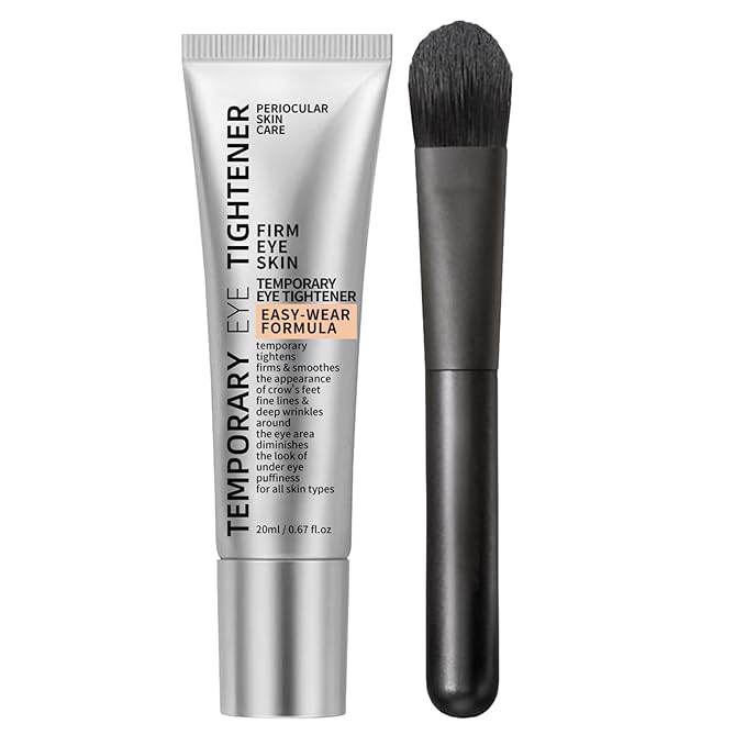 Perfection Eye Tightener, Instant Firming Primer, Gentle Skin Care Moisturizing Eye Tightener Cream with Brush for Fine Lines, Wrinkles and All Skin Types (1)