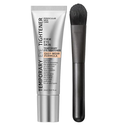 Perfection Eye Tightener, Instant Firming Primer, Gentle Skin Care Moisturizing Eye Tightener Cream with Brush for Fine Lines, Wrinkles and All Skin Types (1)