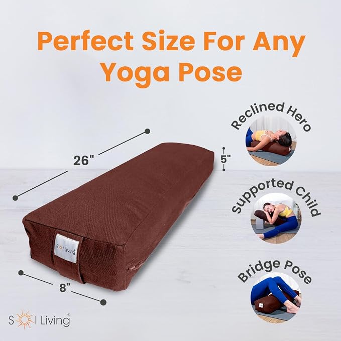 Pranayama Yoga Bolster Meditation Pillow