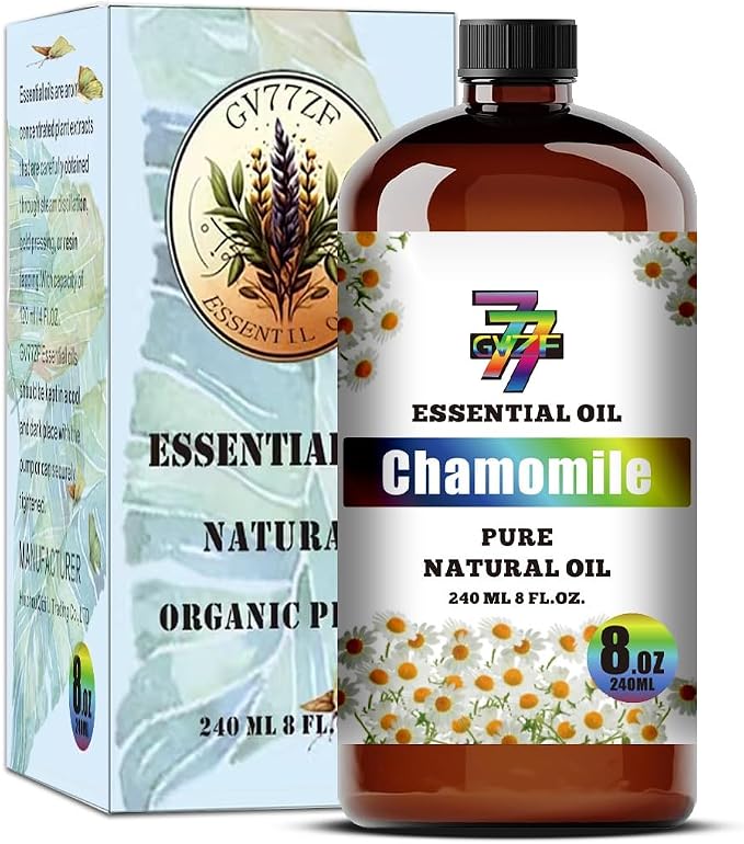 Chamomile Essential Oil,for Aroma,Diffuser,DIY-8 fl oz (240 ml) | Chamomile oil for relaxation, bath, yoga, candles, soap, humidifier, home, gift
